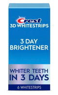 Crest 3DWhitestrips 3 Day Brightener At-Home Teeth Whitening Kit - 3 Treatments
