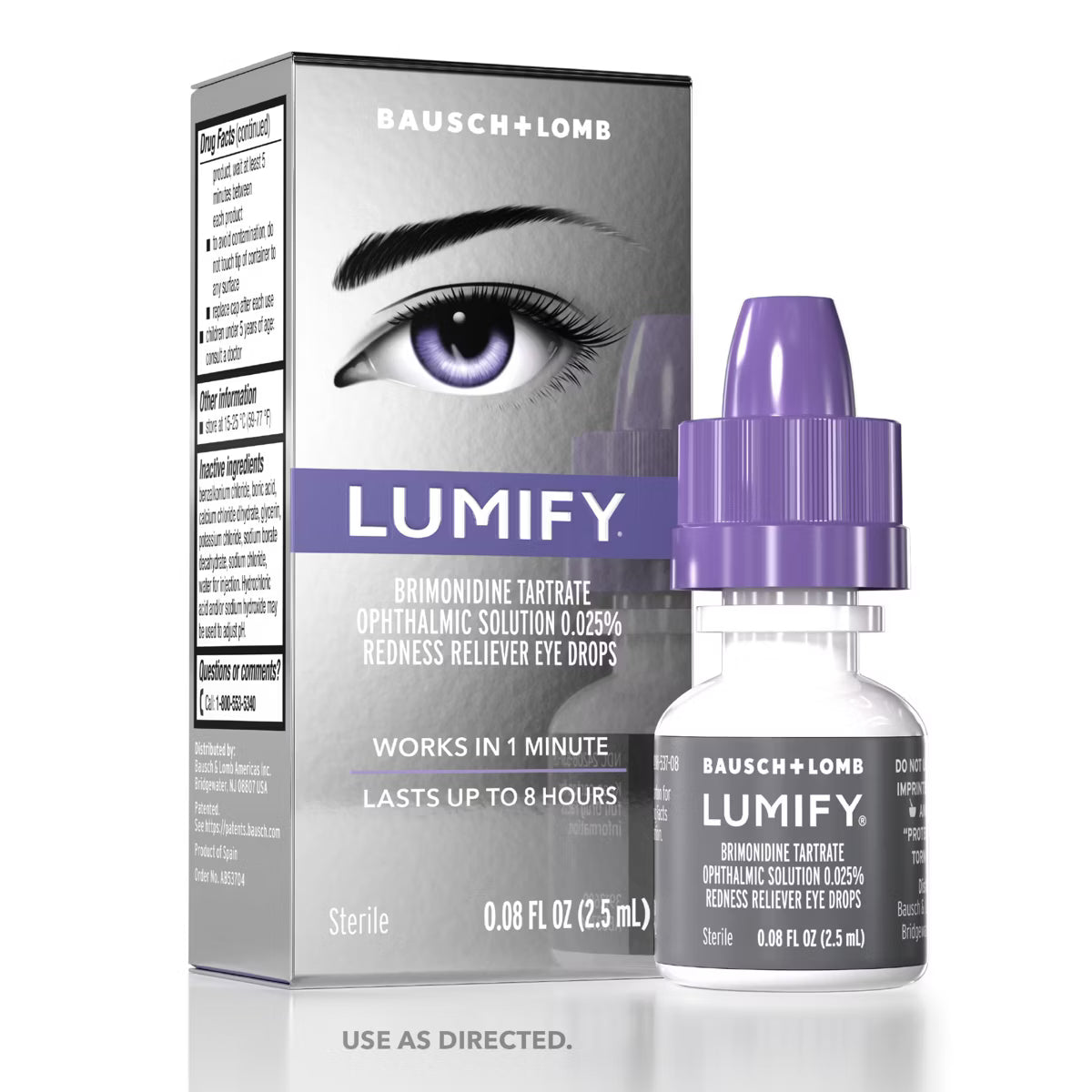 Lumify Eye Drops for Redness Relief - 2.5ml - PRE ORDER
